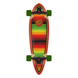 SANTA CRUZER SERAPE DOT 9.0 PINTAIL COMPLETE
