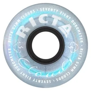 RICTA WHEELS 57mm IRIDESCENT CLOUDS BLUE 78A