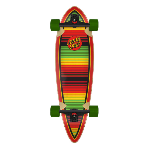 S CRUZ SERAPE DOT 9.0 PINTAIL COMPLETE