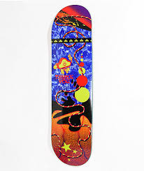 Thank You Ripple Grid Skateboard Deck 8.5