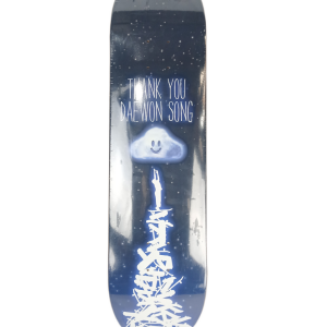 Thank You Daewon Song Cloud Abduction Black Blue White Vintage Skateboard Deck 8.25