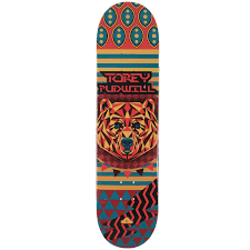 Thank You Torey Pudwill Geo Bear Skateboard Deck 7.75