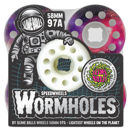 SLIME WHEELS Worm Holes White - Image 5