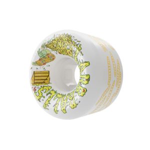 SLIME WHEELS 56mm Sam Hitz White Full Combo