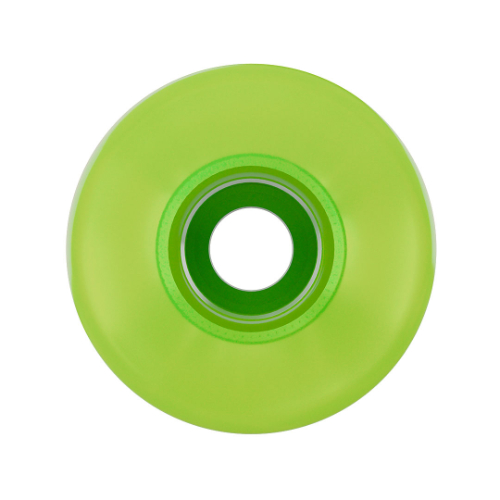 OJ WHEELS 60mm Bubble Gum Super Juice Transparent Green - Image 2