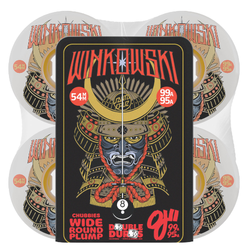 OJ WHEELS 54mm Winkowski Samurai Double Duro Chubbies